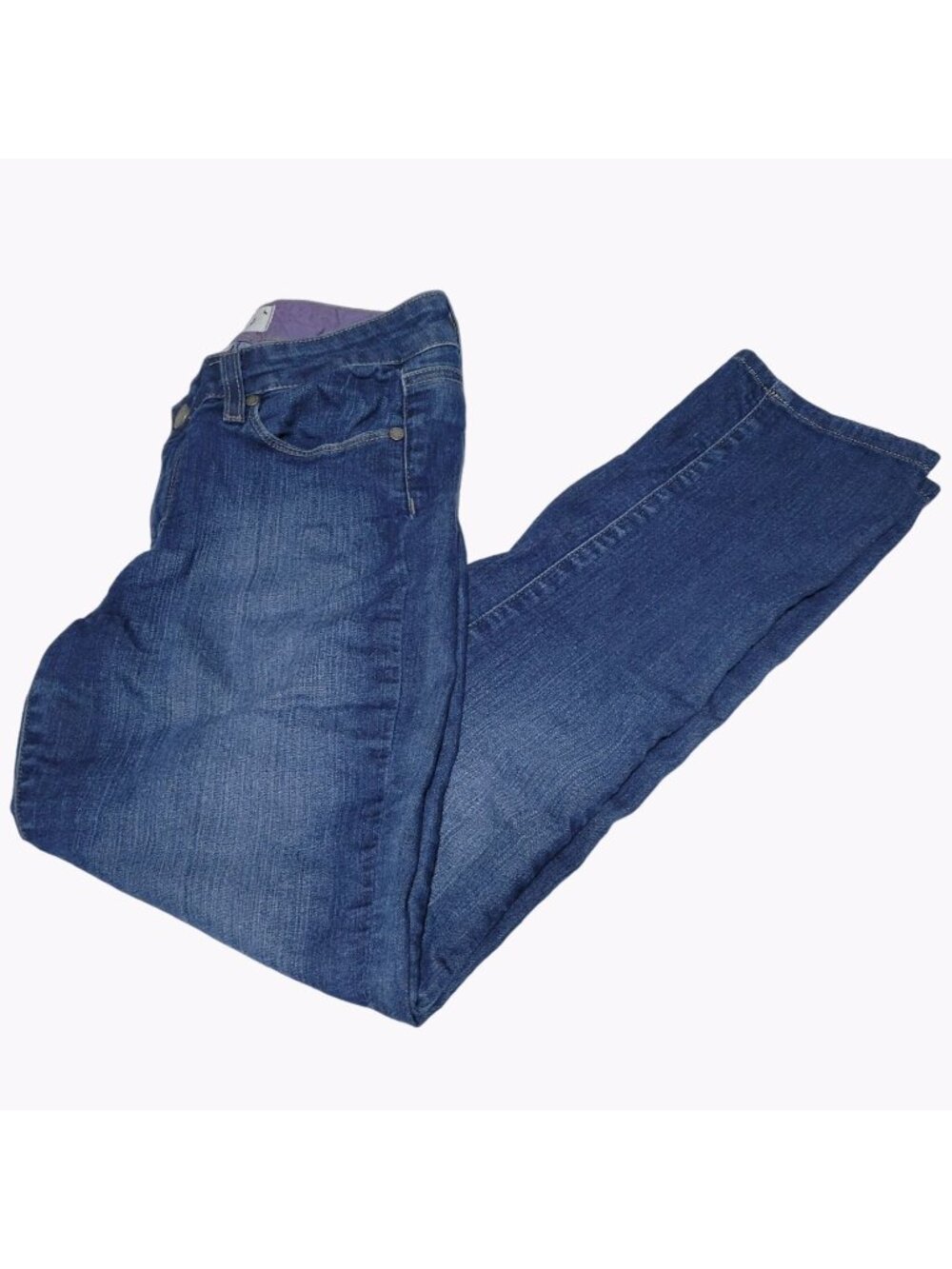 Paige Skyline Skinny Jeans Womens Size 28 Low Rise Medium Wash Denim Pants